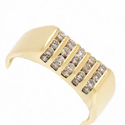 14K Gold .75 CTW Ladies Diamond Ring