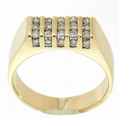 14K Gold .75 CTW Ladies Diamond Ring