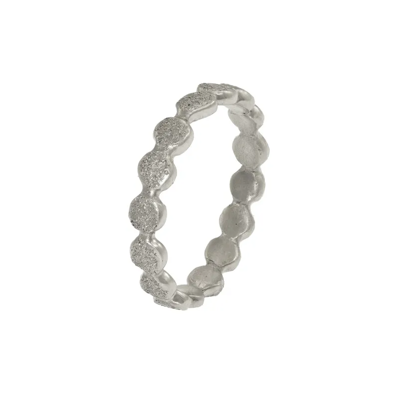 14K Gold Droplet Band