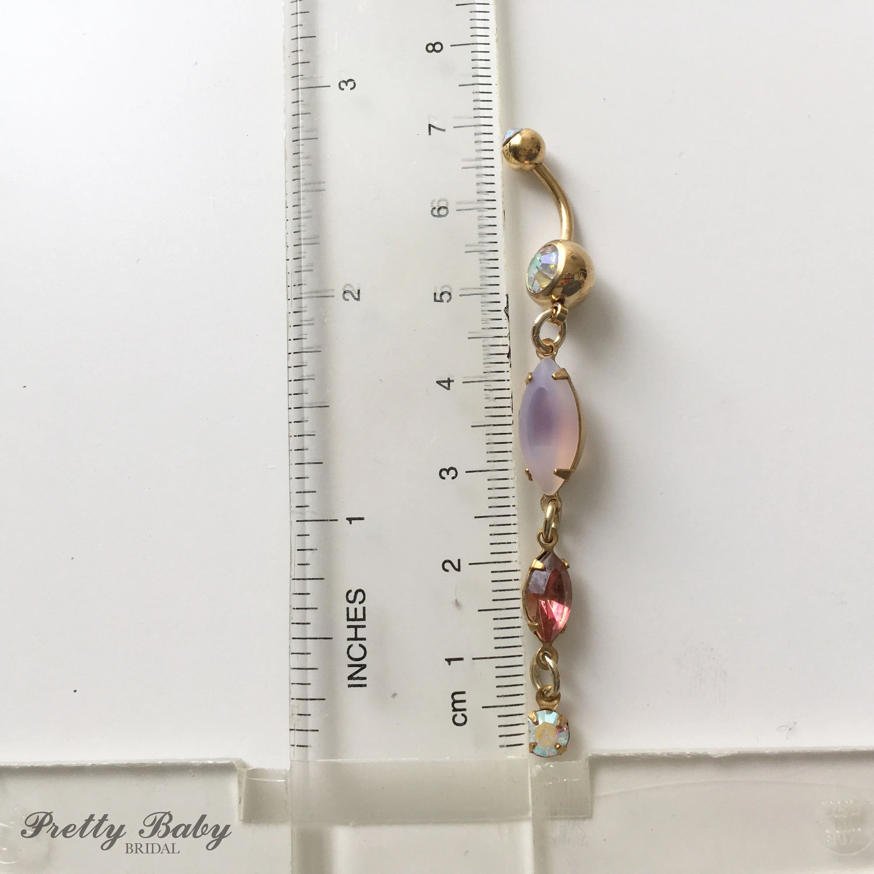 3 Pack Belly Button Ring Bundle