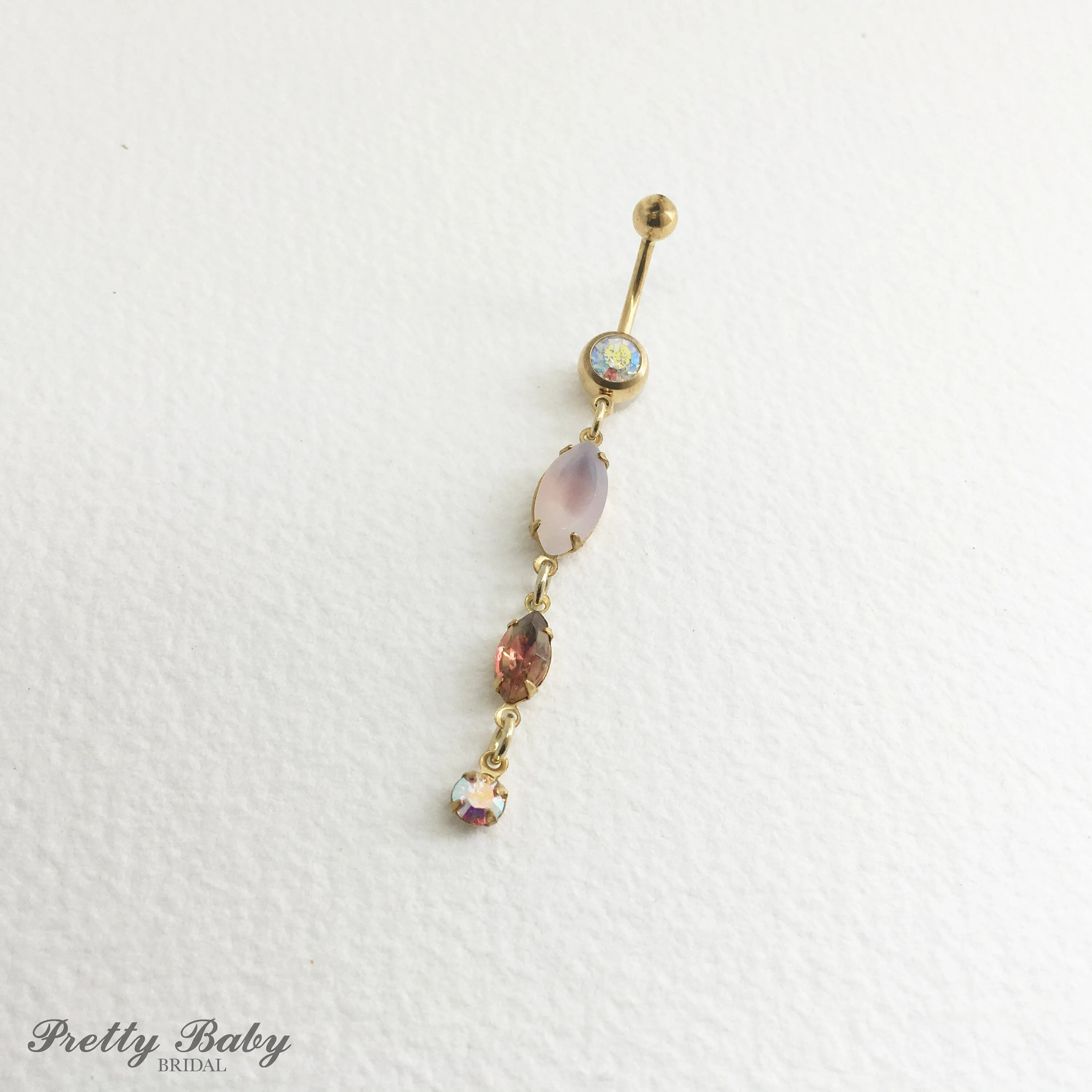 3 Pack Belly Button Ring Bundle