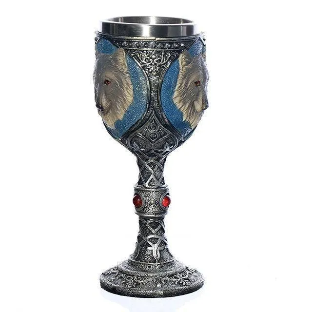 3D Gothic  Cup  200 ml Stainless Steel  for Bar Party Home Wine