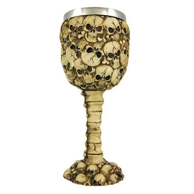 3D Gothic  Cup  200 ml Stainless Steel  for Bar Party Home Wine