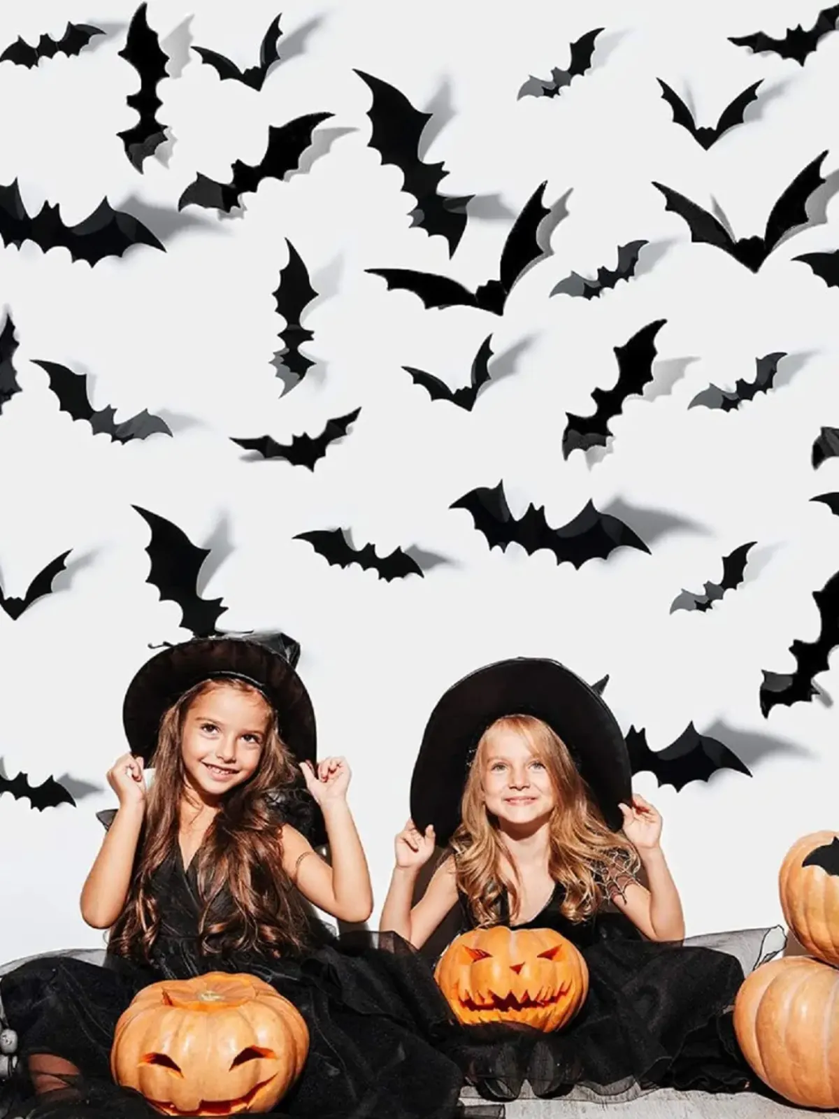 3D Halloween Bat Wall Decorations
