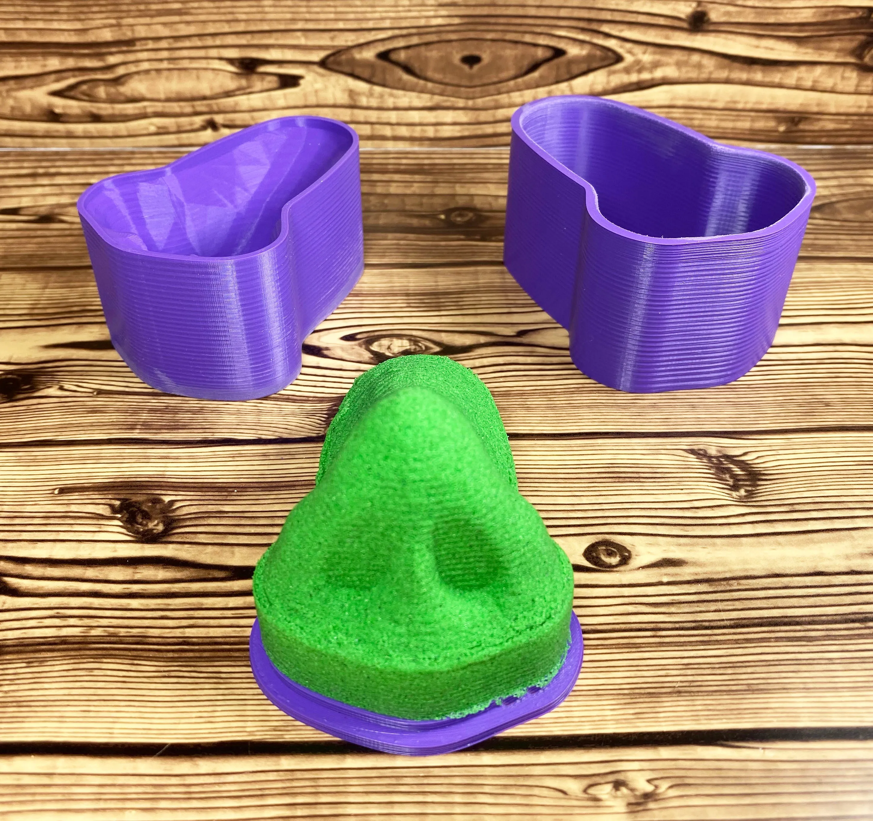 3D Human Nose Bath Bomb Mold Press