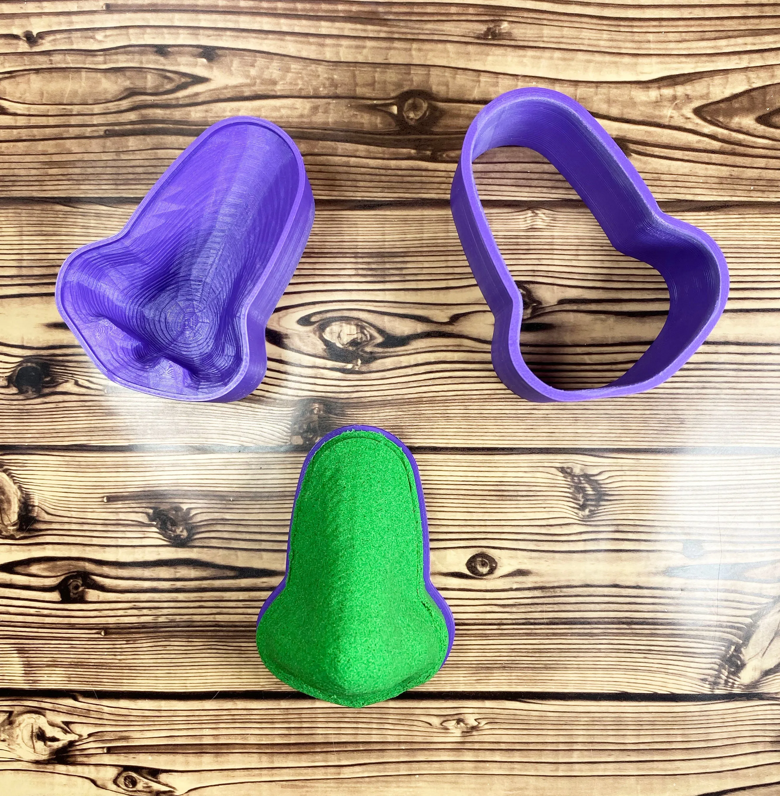 3D Human Nose Bath Bomb Mold Press