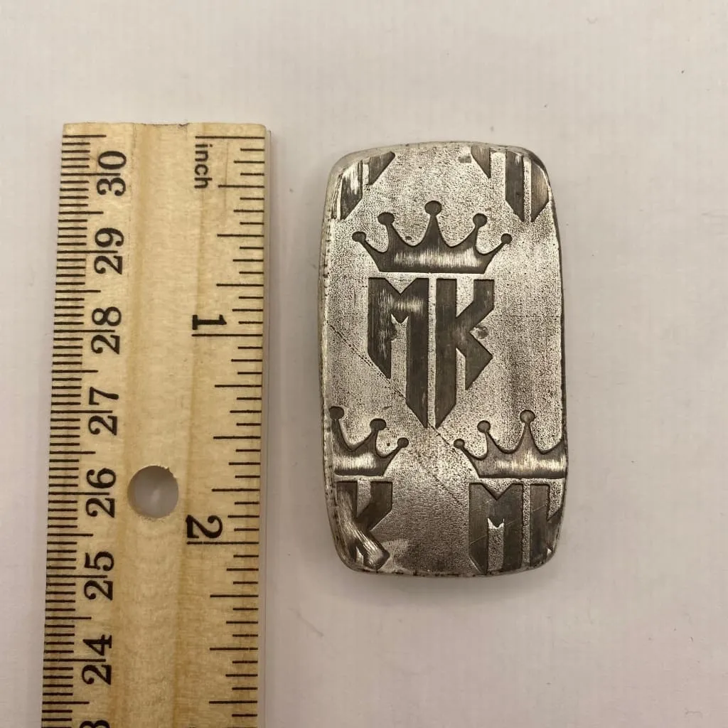 5 Oz MK BarZ "Eternal Embrace"- The Lovers Stamped Bar .999 FS