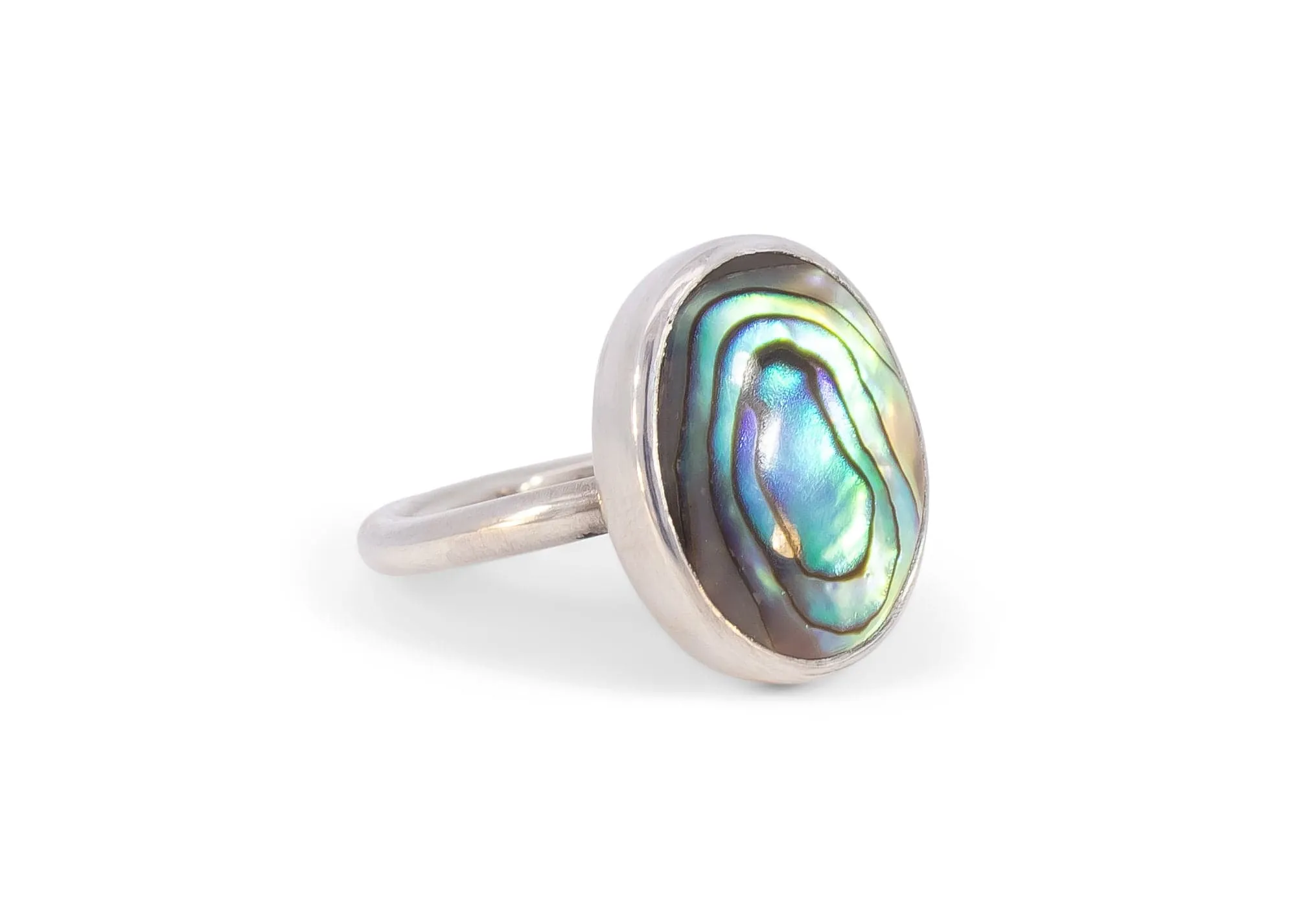 Abalone Shell Ring