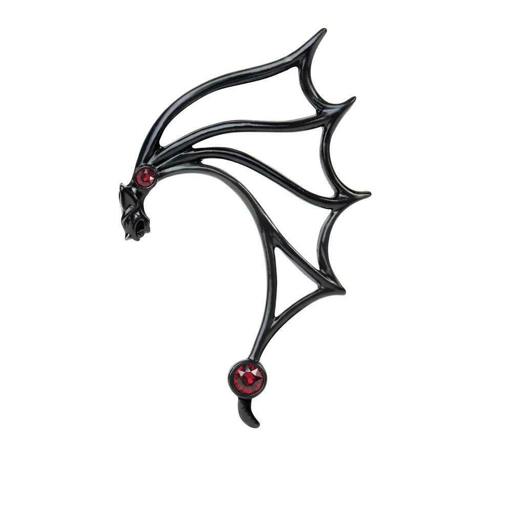 Alchemy Gothic E392  NoctiDame Ear Wrap Earrings