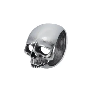 Alchemy Gothic R230 Schädel Schief Ring Skull Men Women England