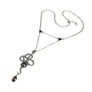 Alchemy Of England P874 - Tercia Serpent snake Necklace Gothic Pendant