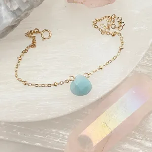 Amazonite Bead Bracelet