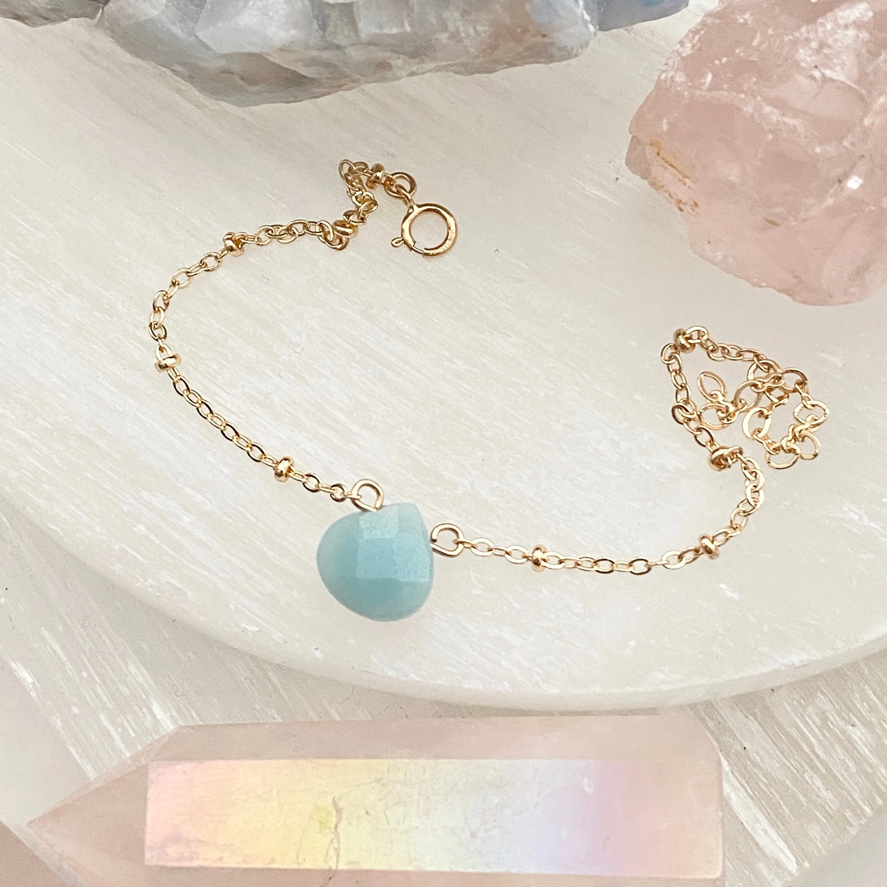 Amazonite Bead Bracelet