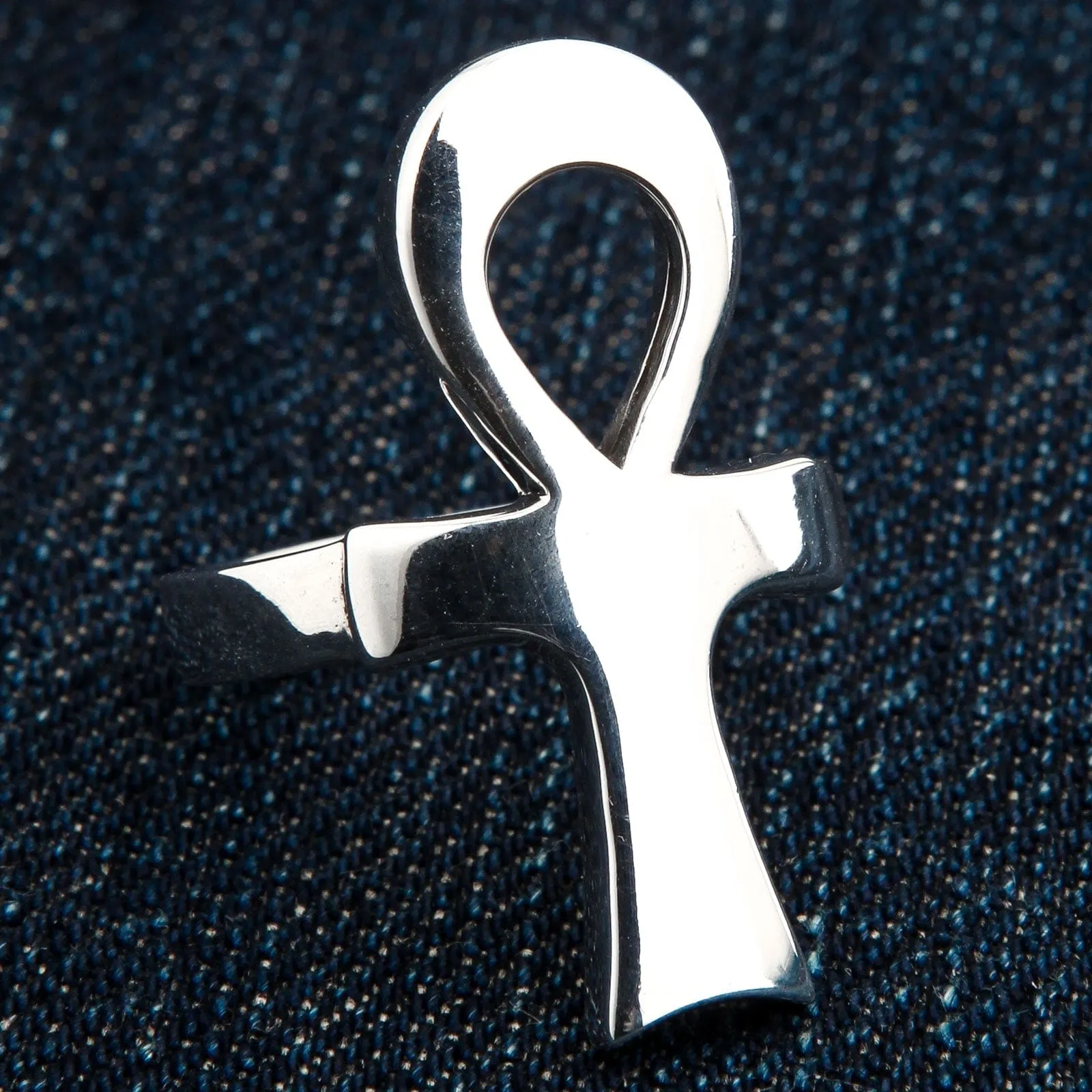 Ankh Sterling Silver Ring