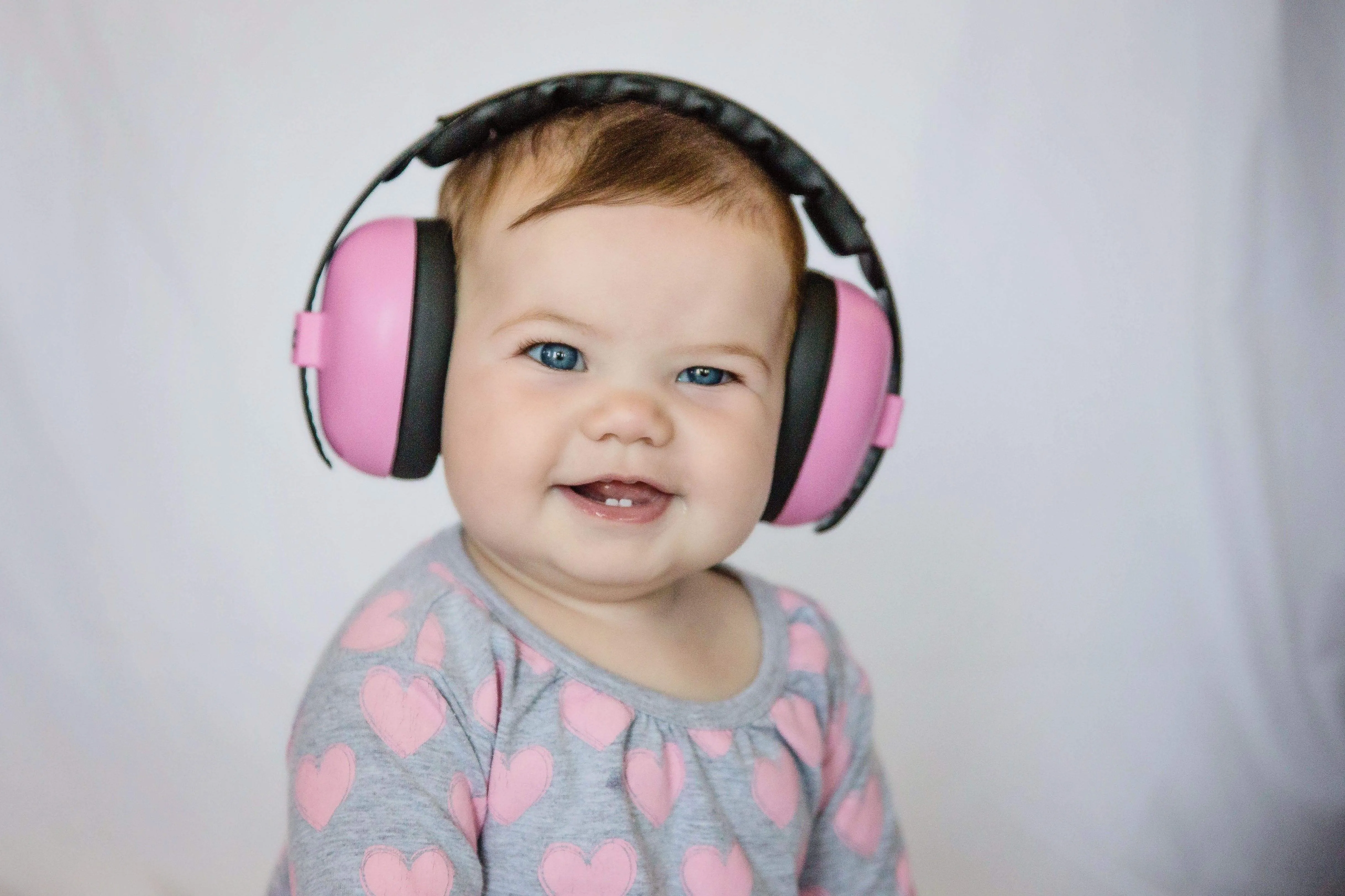 Baby Earmuffs Plain Colours and Sunglasses Combo