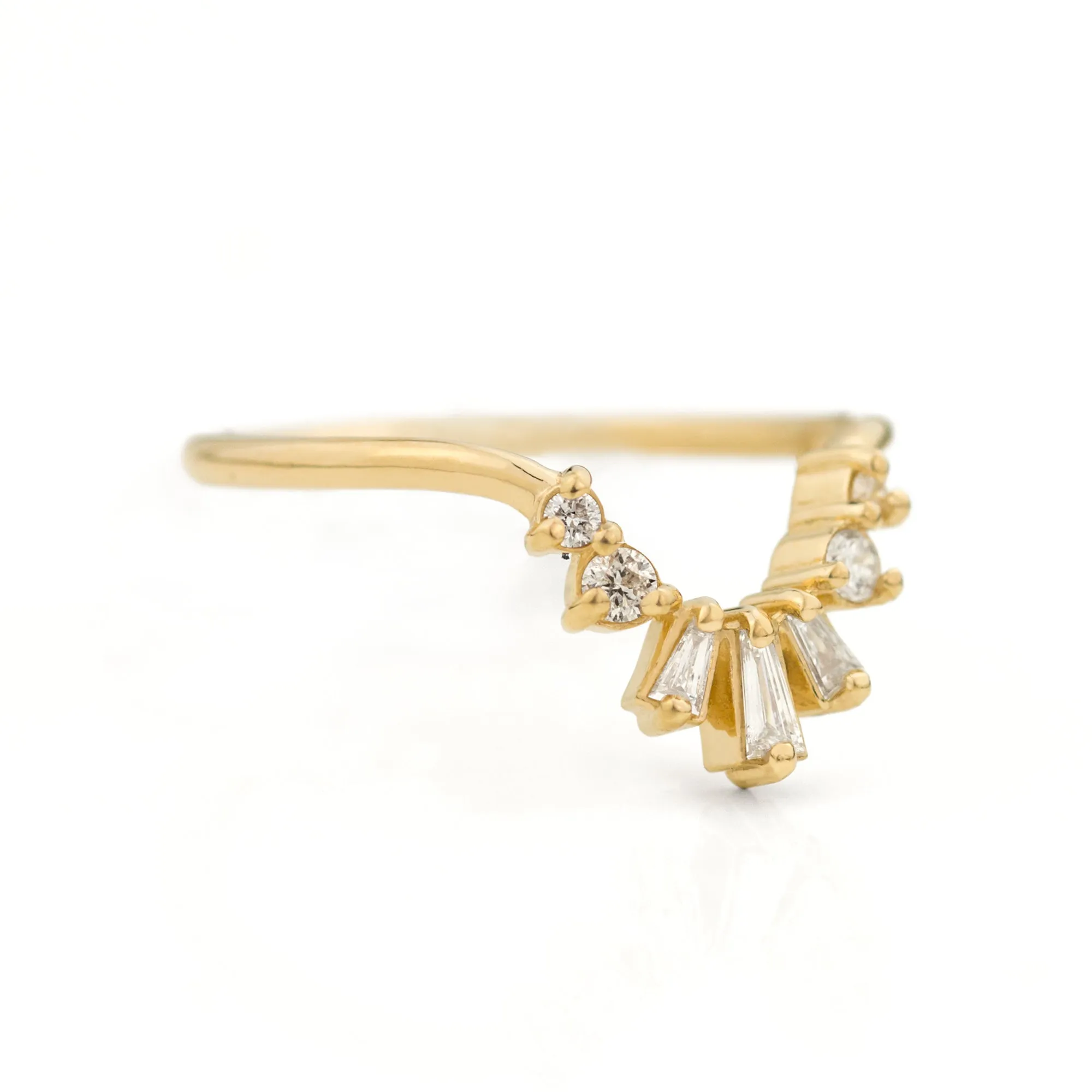 Baguette Contour Band