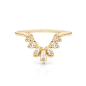 Baguette Contour Band