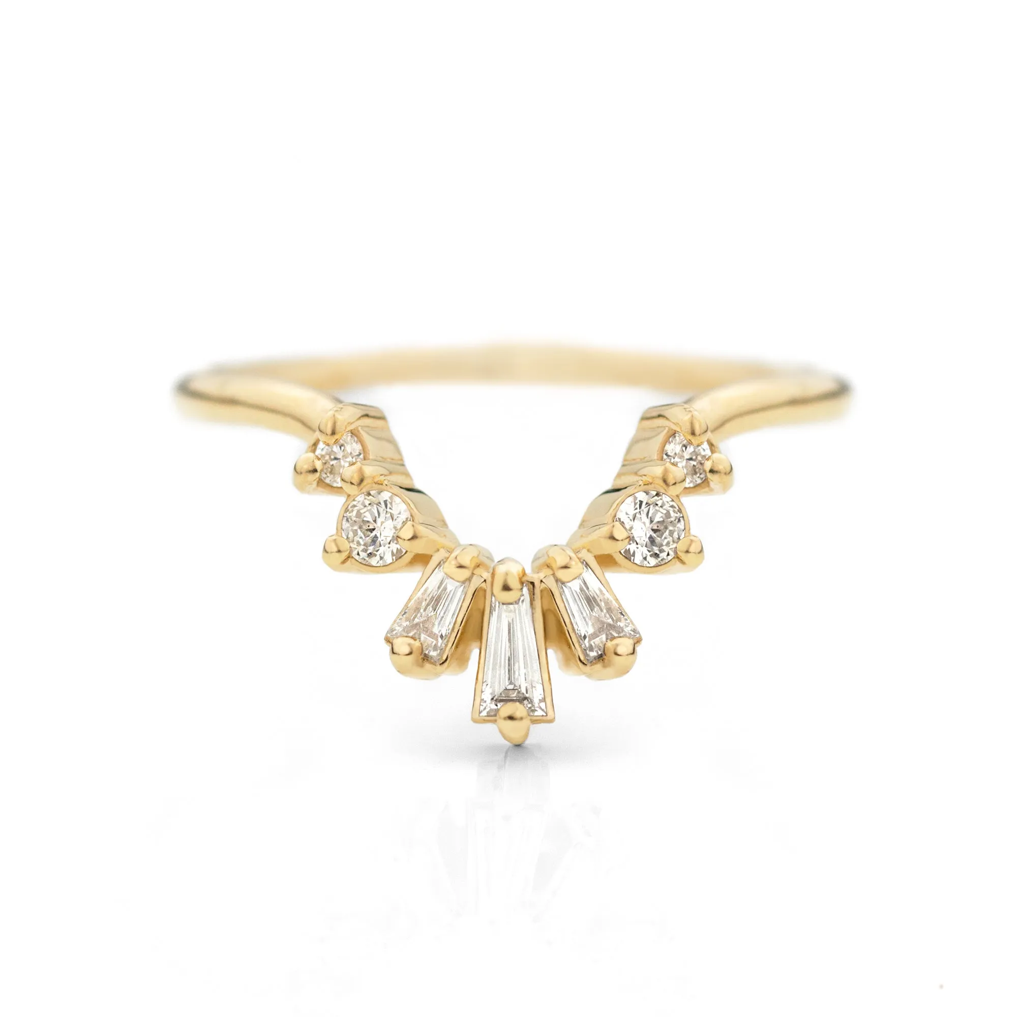 Baguette Contour Band