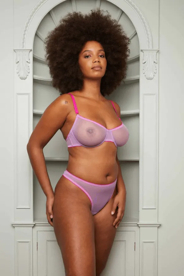 Bella Clean Tulle Underwire Bra