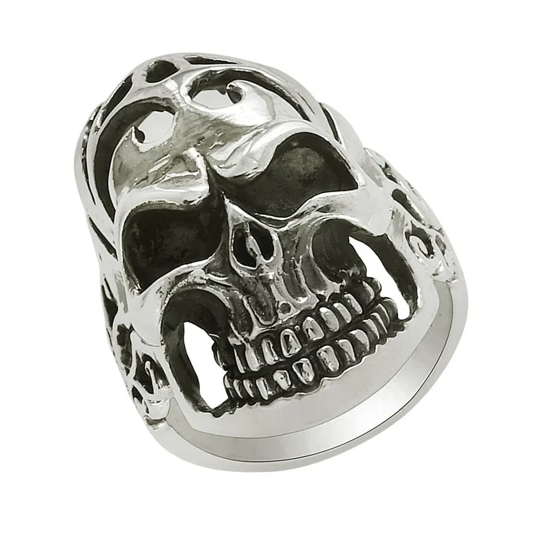 Biker Skull Ring