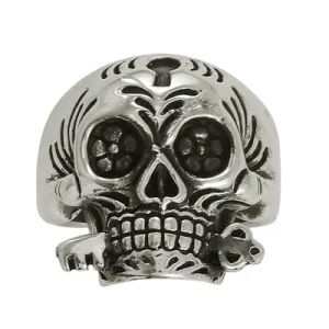 Biker Skull Ring