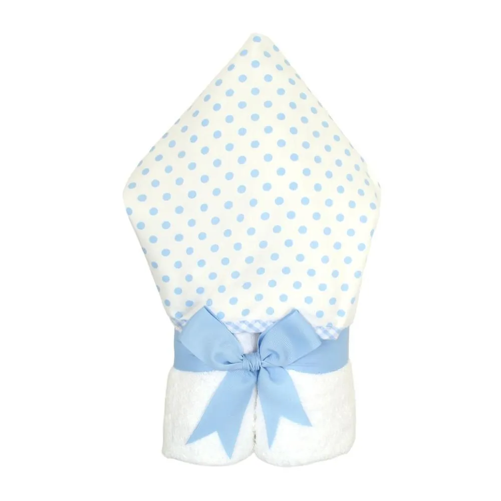 Blue Dot Fabric Everykid Towel