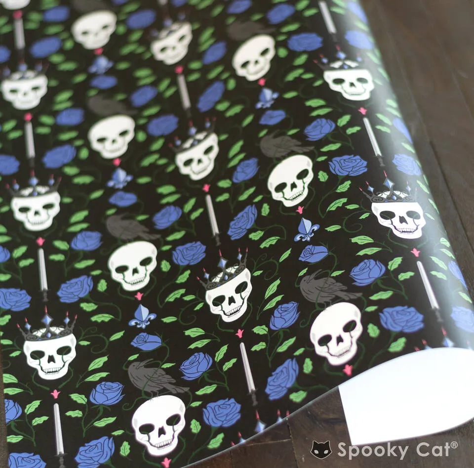 Blue Queen of Thorns Gift Wrap (1 Sheet)