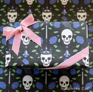 Blue Queen of Thorns Gift Wrap (1 Sheet)