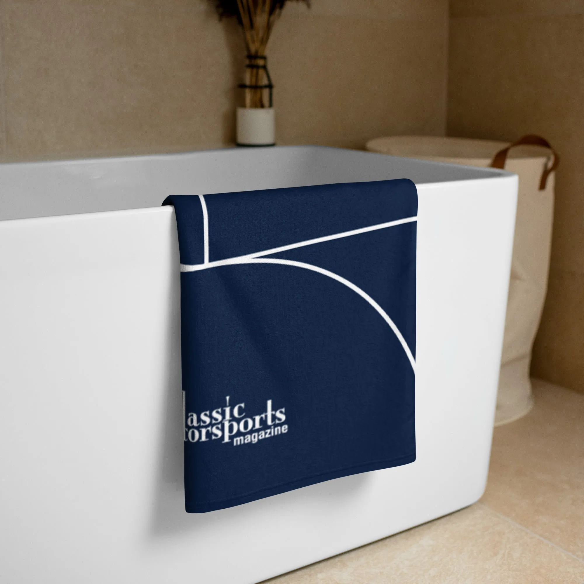 Blueprint Beach Towel