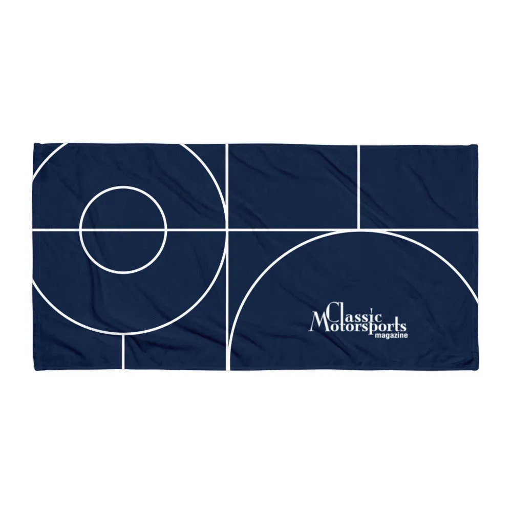 Blueprint Beach Towel