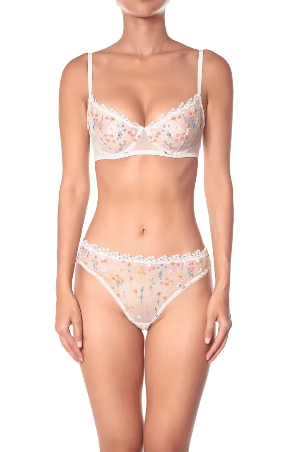 Boogie Wonderland Underwire Bra - Cream