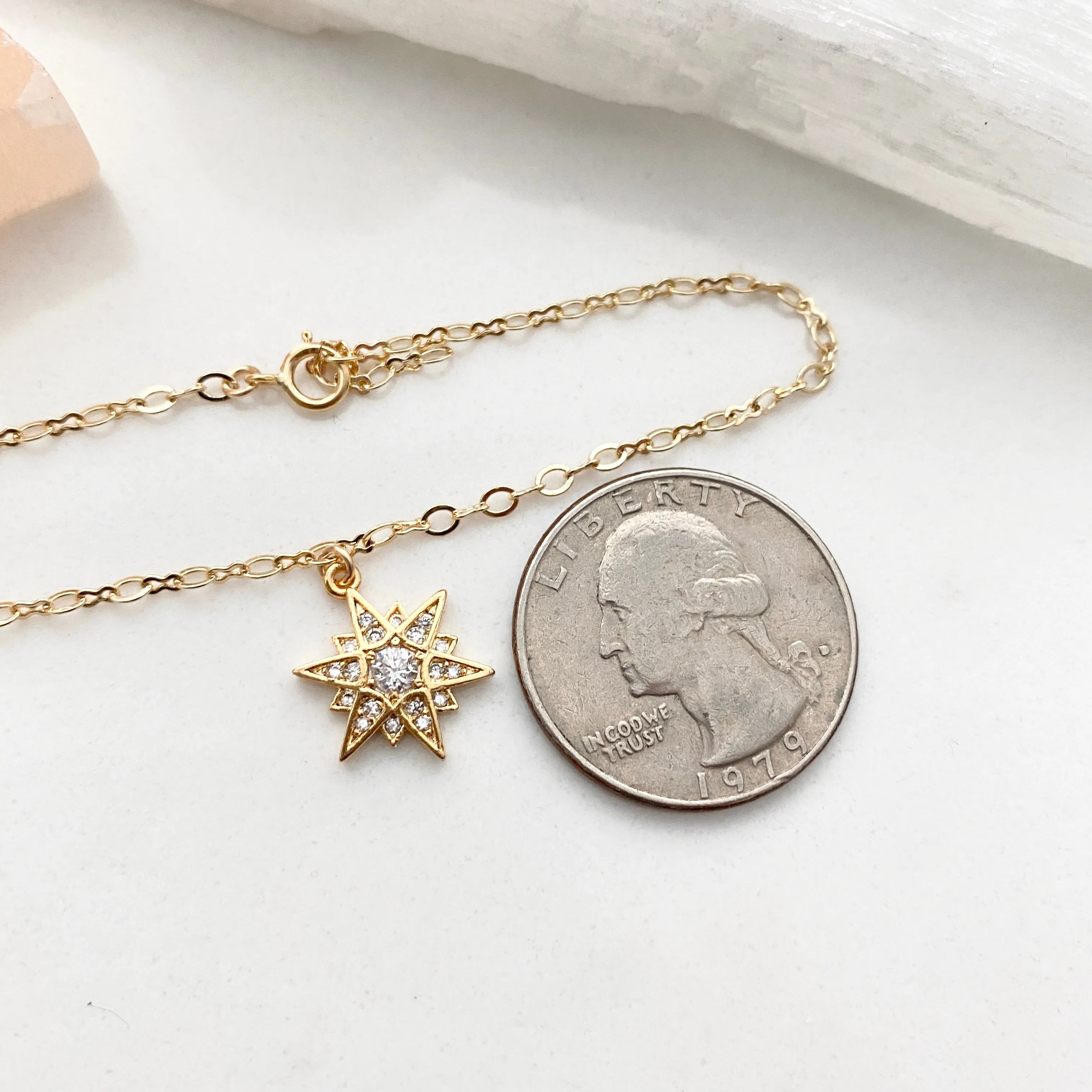 Bre Sparkly Star Charm Bracelet
