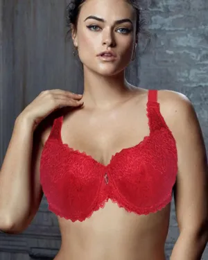 Bridal Bra - Underwired Red Single Padded Bra