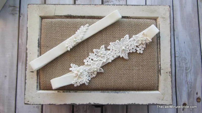 Bridal Garter Style: Adored (Set)