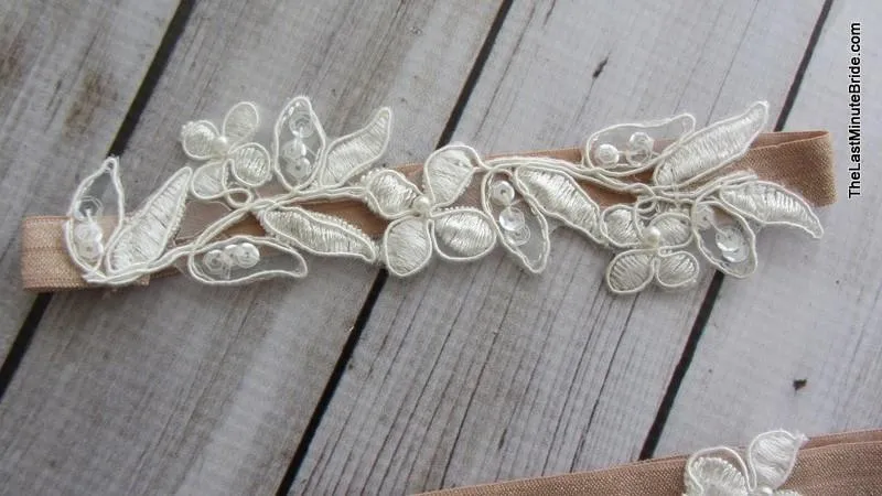 Bridal Garter Style: Casablanca (set)