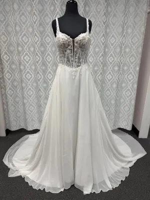 Bridal Sense Size 20 6196NU Ivory/Nude Gown
