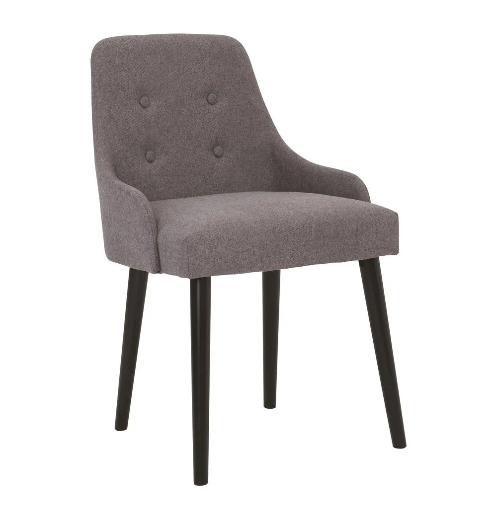 Caitlin Dining Chair - Dim Grey & Black