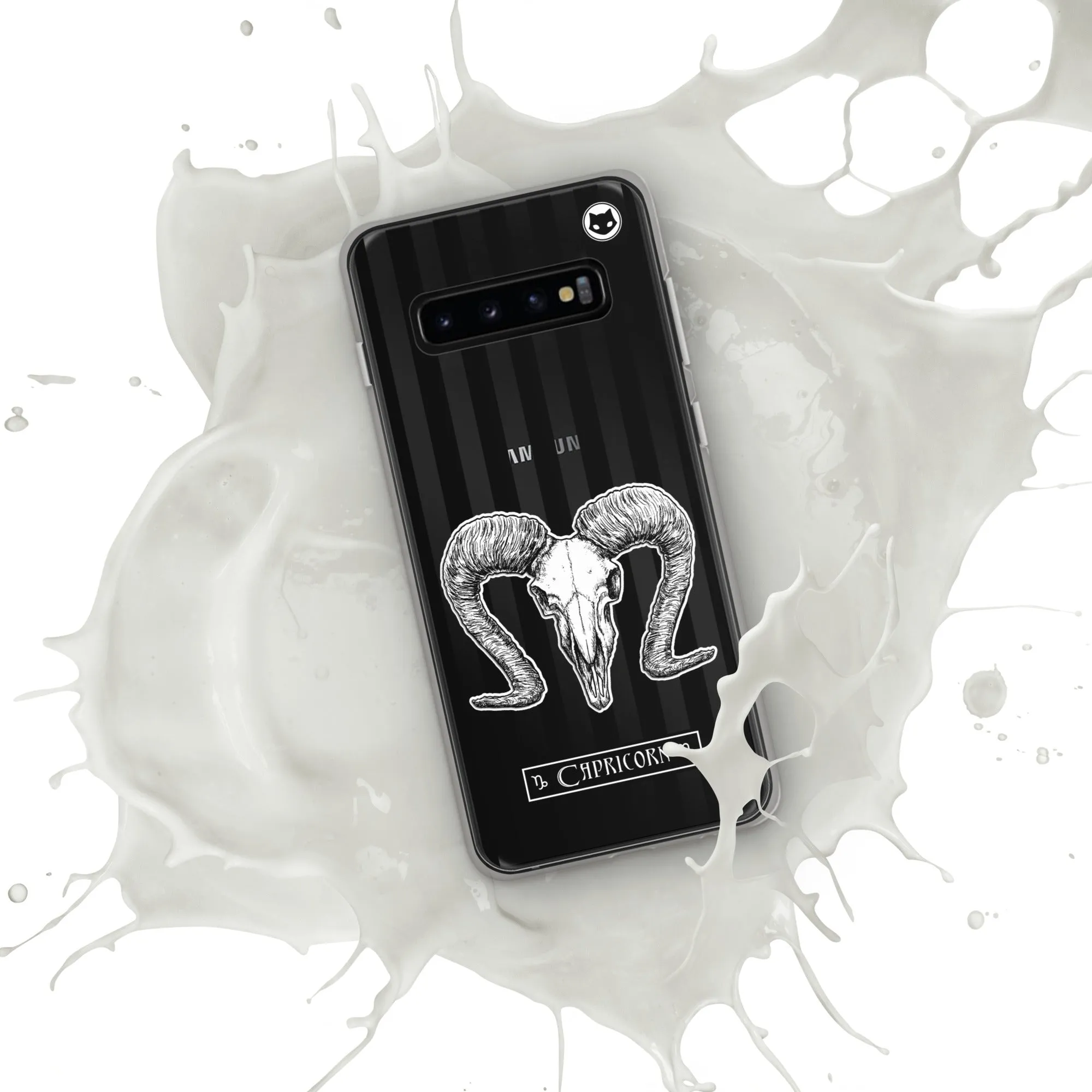 Capricorn Zodiac Samsung Case (Clear)