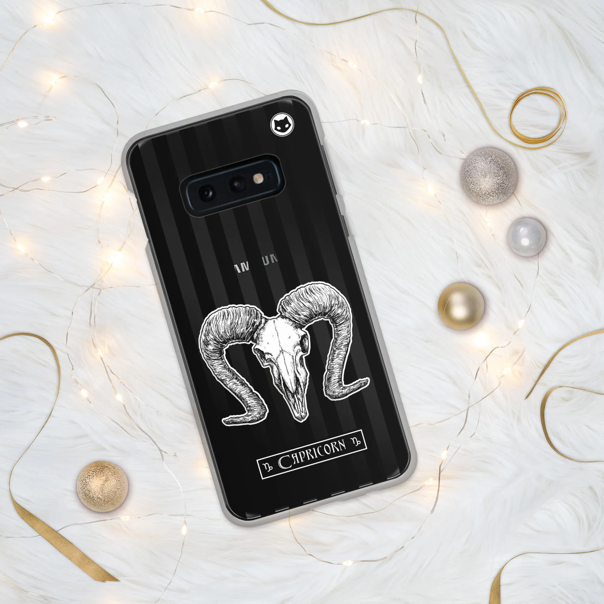 Capricorn Zodiac Samsung Case (Clear)