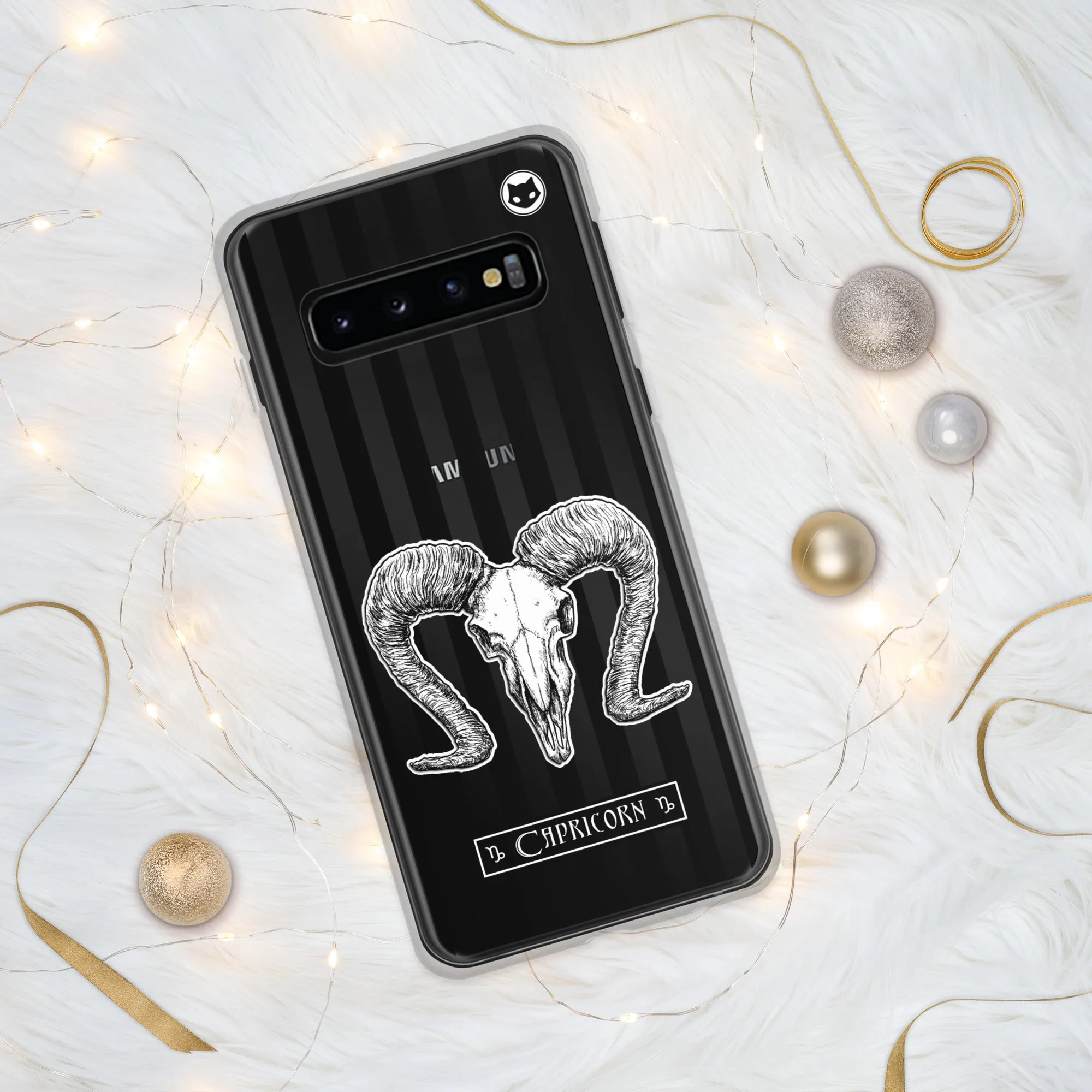Capricorn Zodiac Samsung Case (Clear)