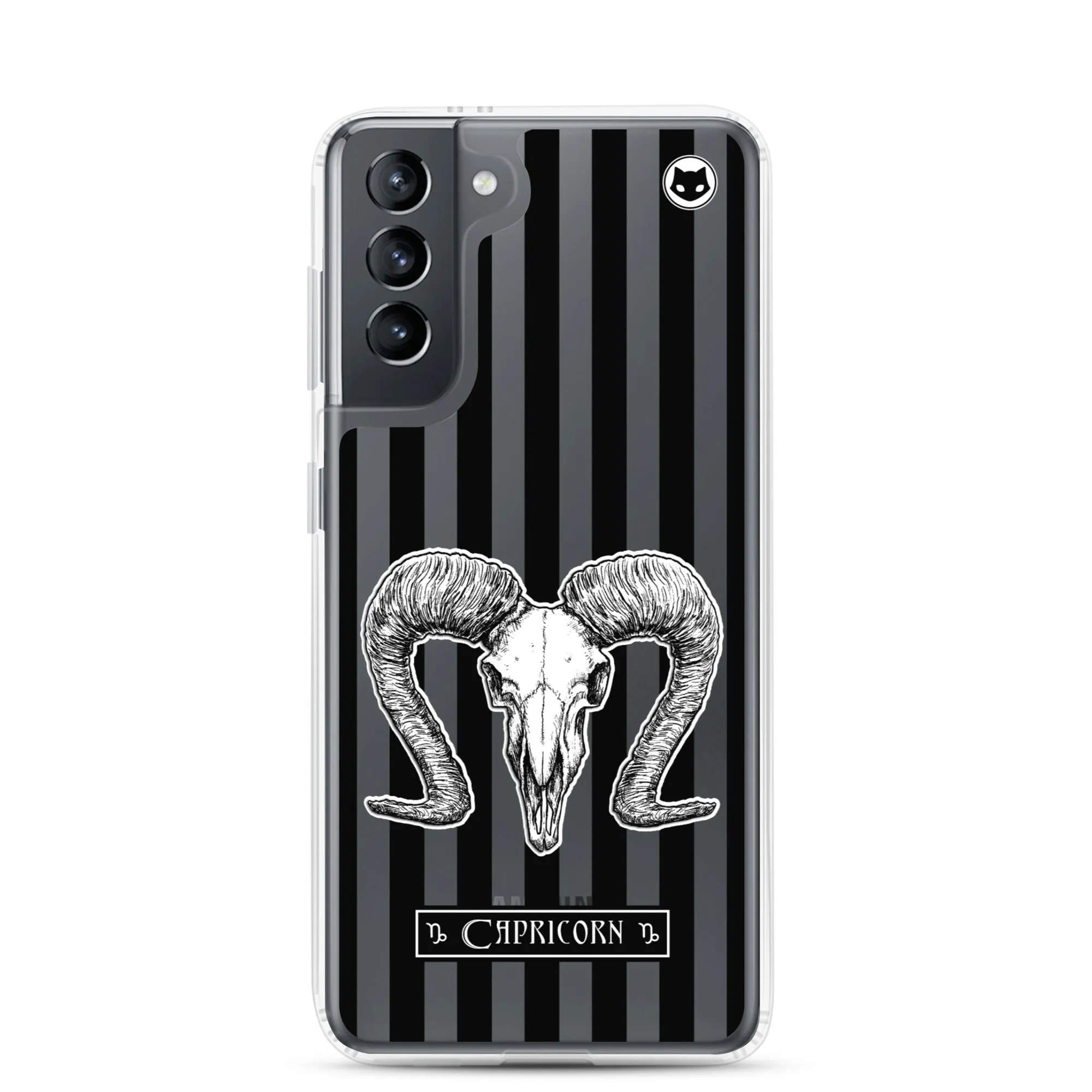 Capricorn Zodiac Samsung Case (Clear)