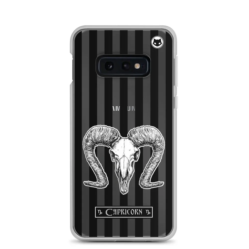 Capricorn Zodiac Samsung Case (Clear)