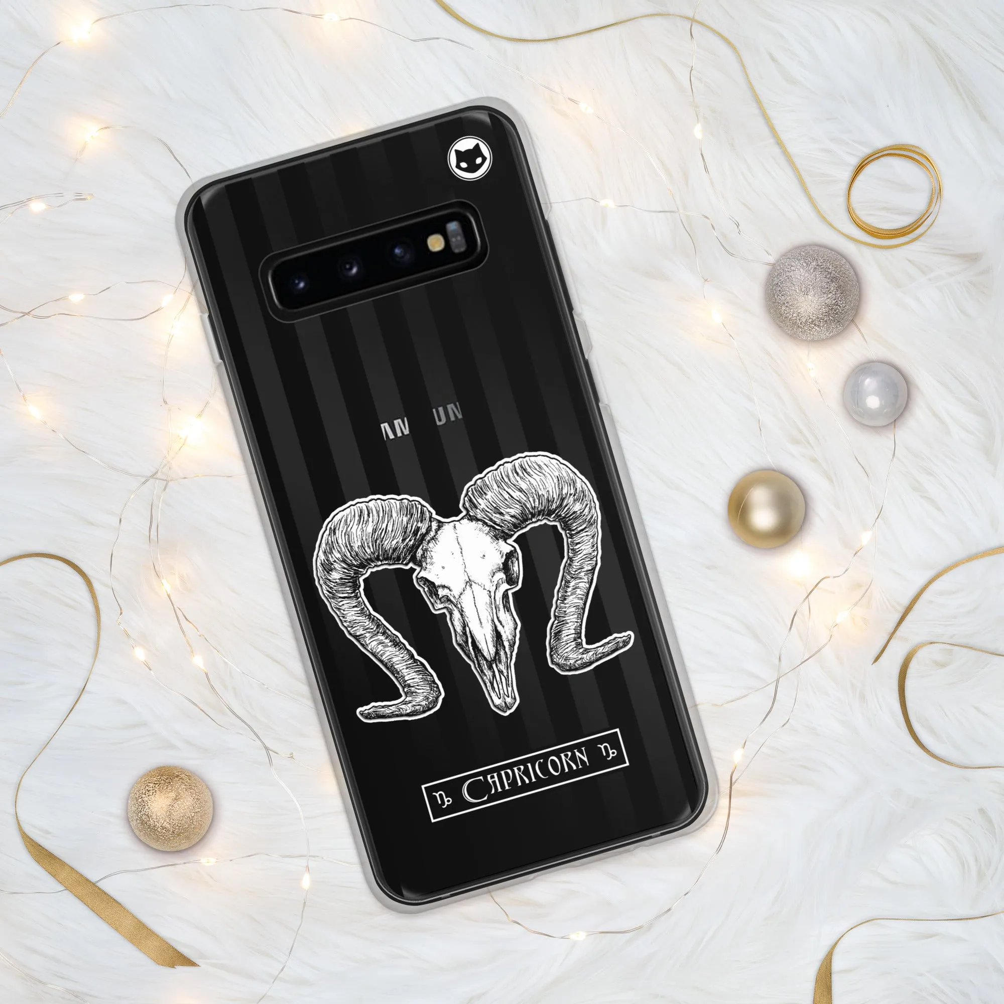 Capricorn Zodiac Samsung Case (Clear)