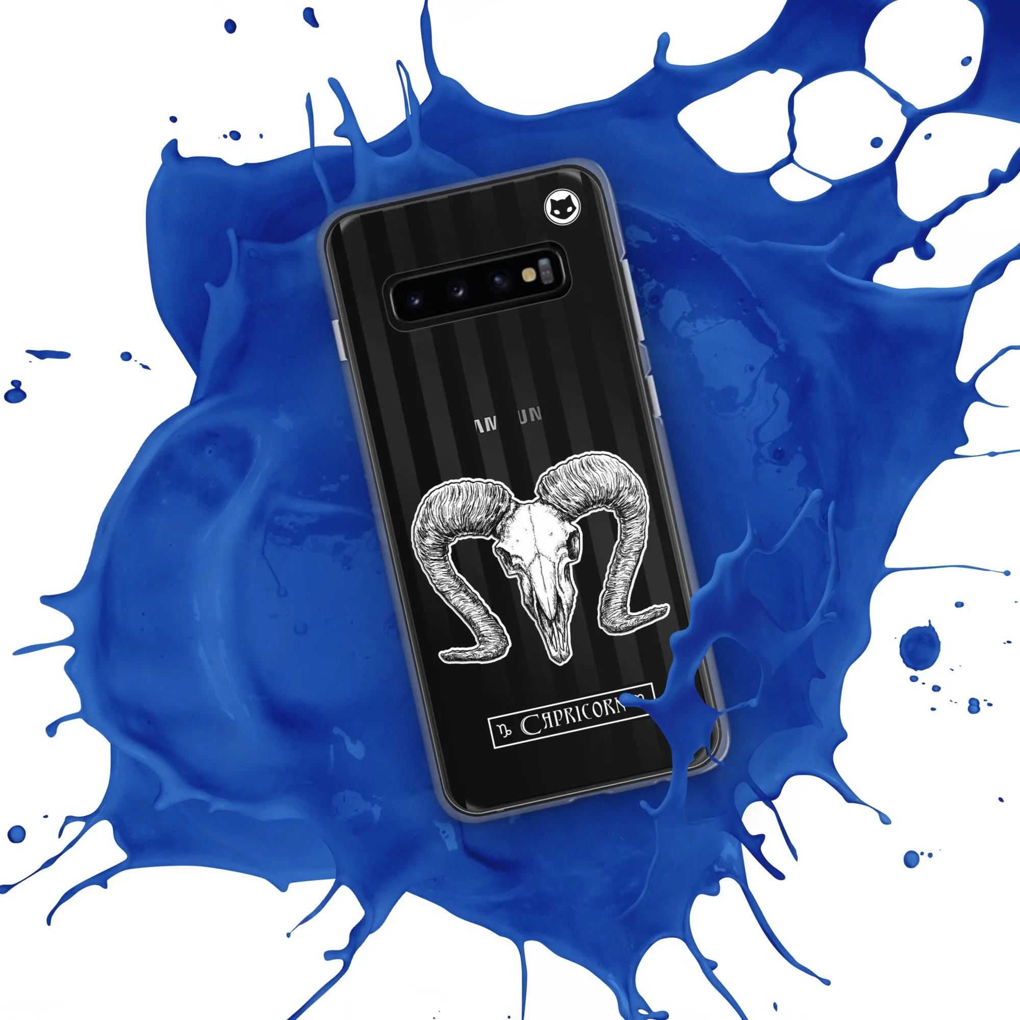 Capricorn Zodiac Samsung Case (Clear)