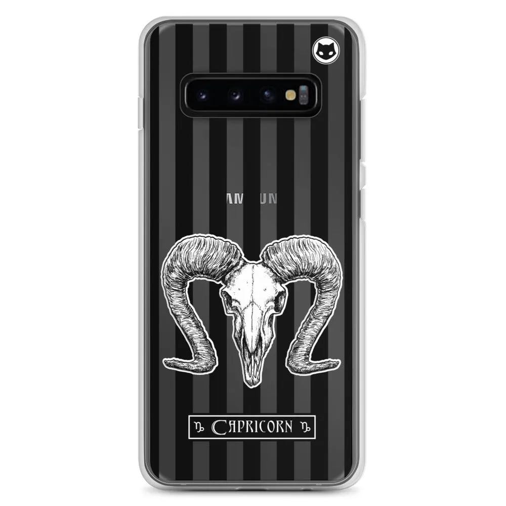 Capricorn Zodiac Samsung Case (Clear)