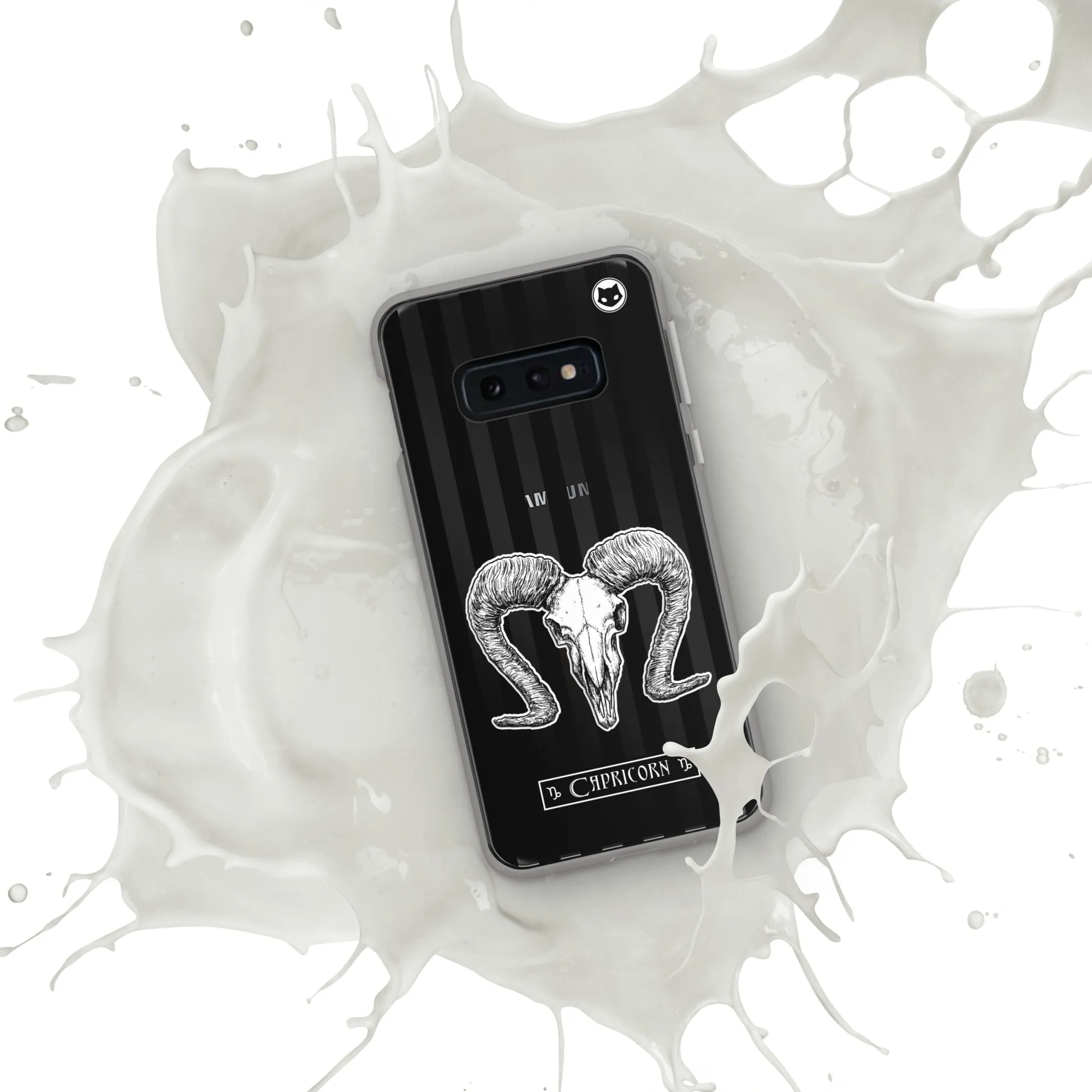 Capricorn Zodiac Samsung Case (Clear)