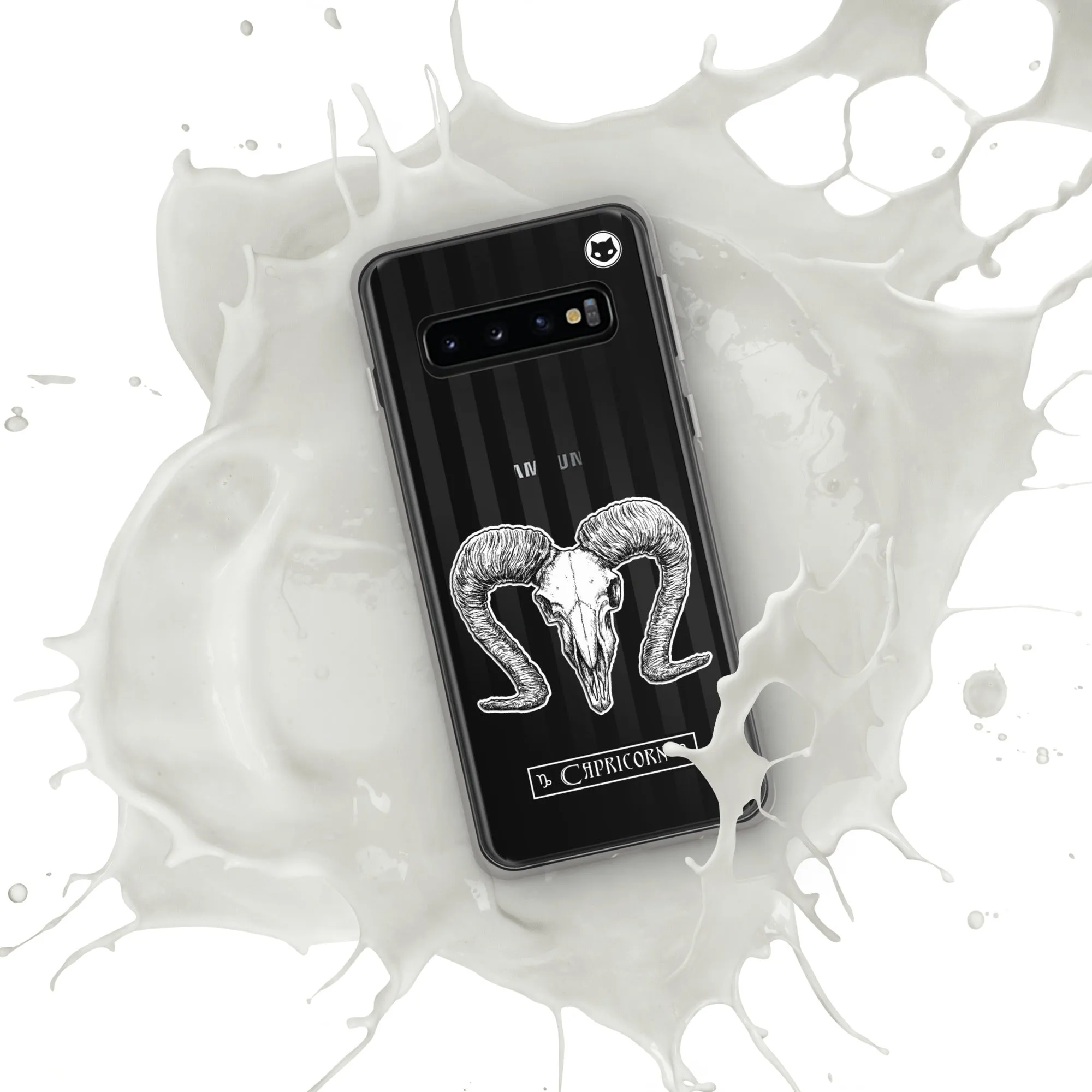 Capricorn Zodiac Samsung Case (Clear)