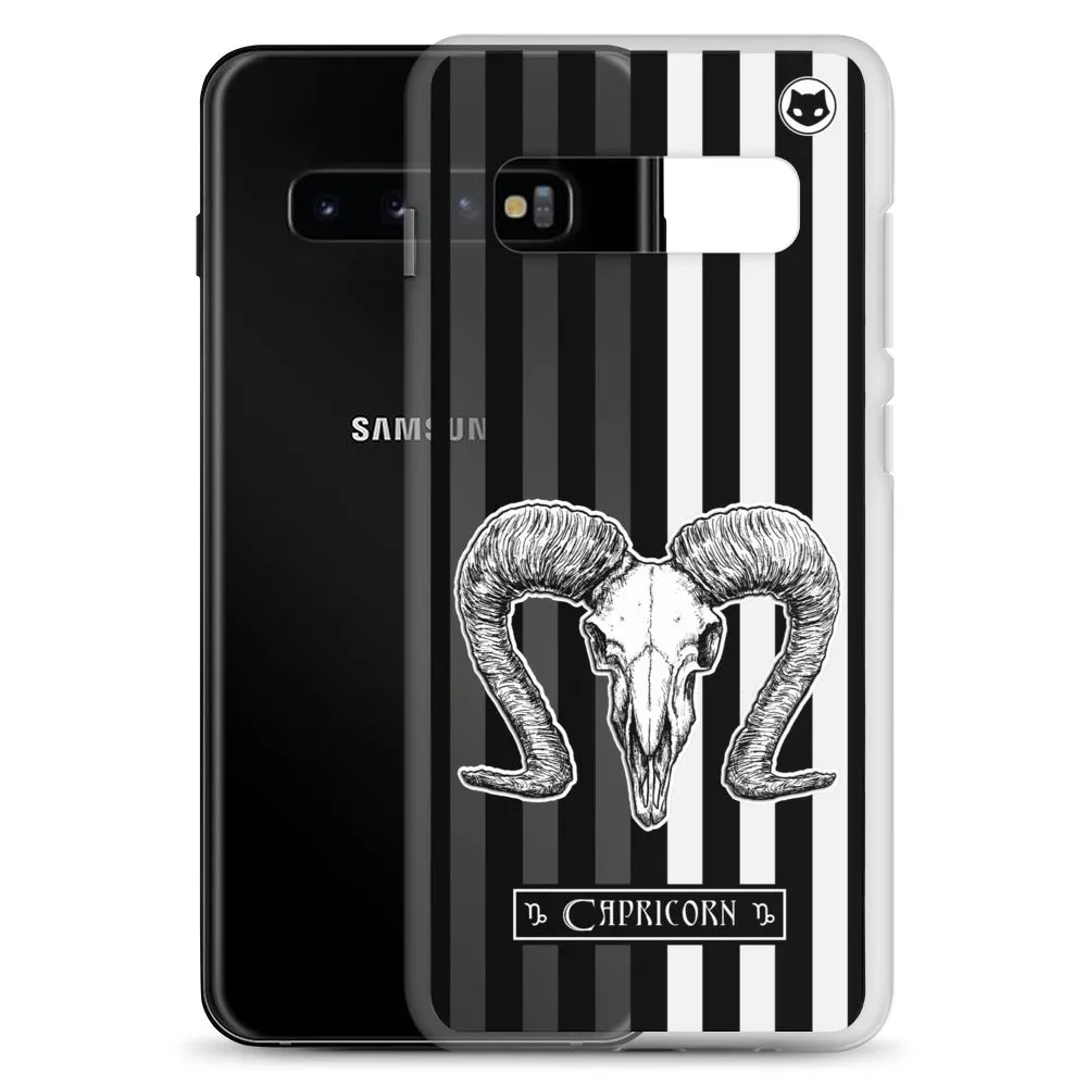 Capricorn Zodiac Samsung Case (Clear)