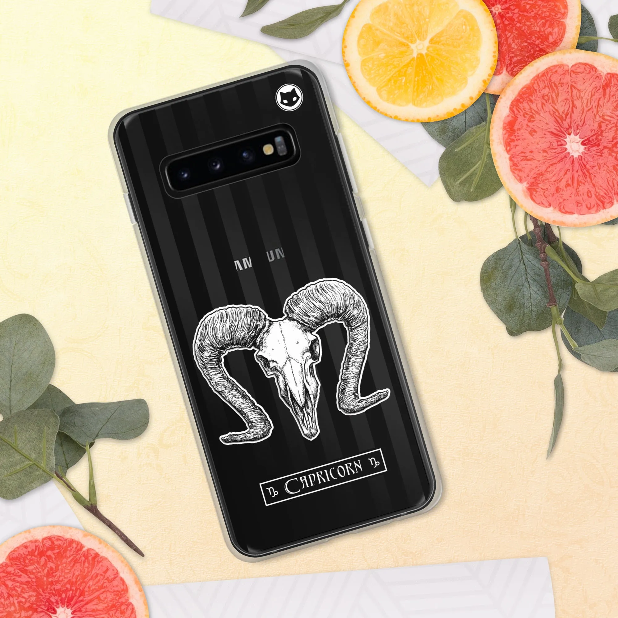 Capricorn Zodiac Samsung Case (Clear)