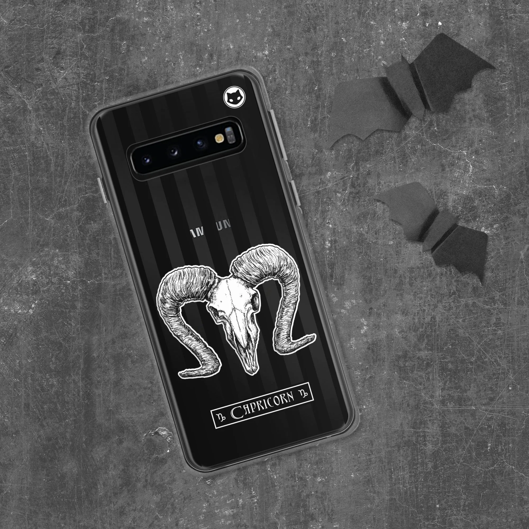 Capricorn Zodiac Samsung Case (Clear)